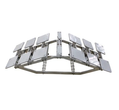 135度二面体铝合金挤压工装